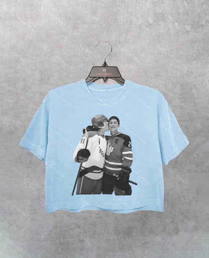 Hudson Williams Connor Storrie Crop Shirt