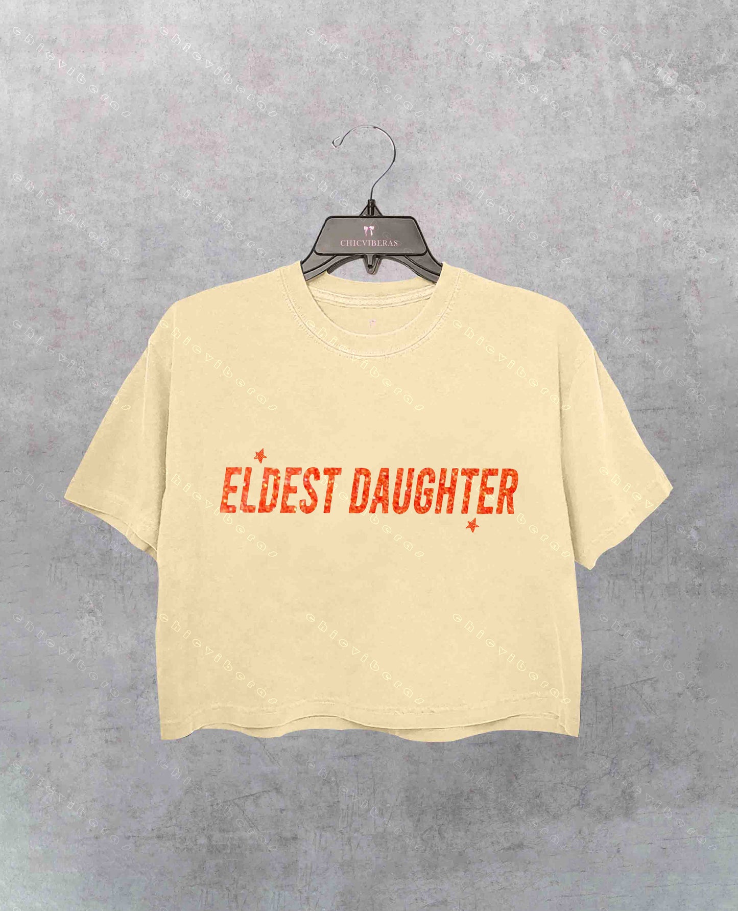 Eldest Daughter Showgirl Era Inspired Crop Shirt