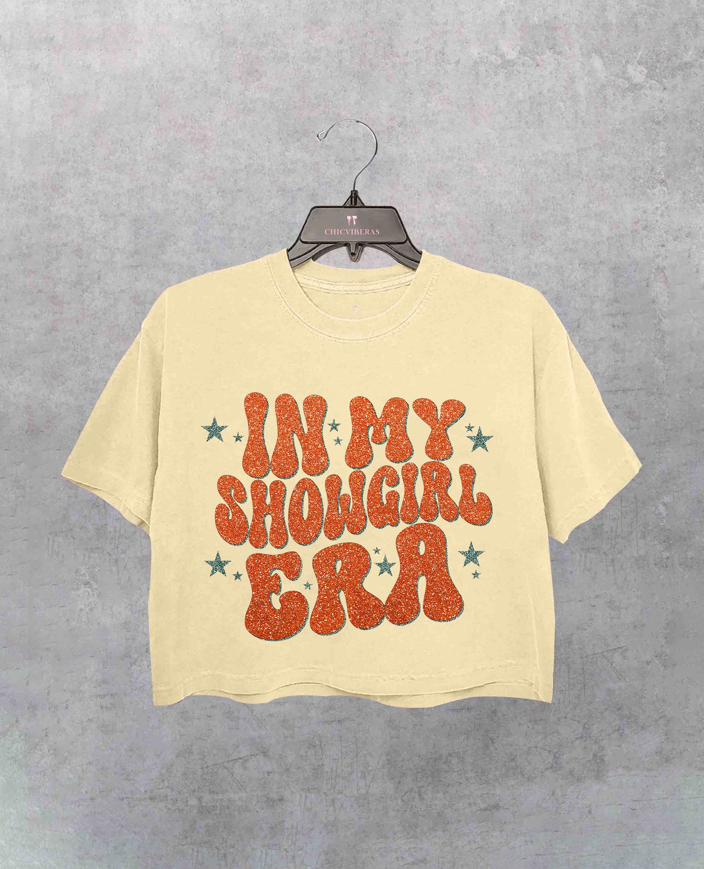 Vintage In My Showgirl Era nspired Crop Shirt