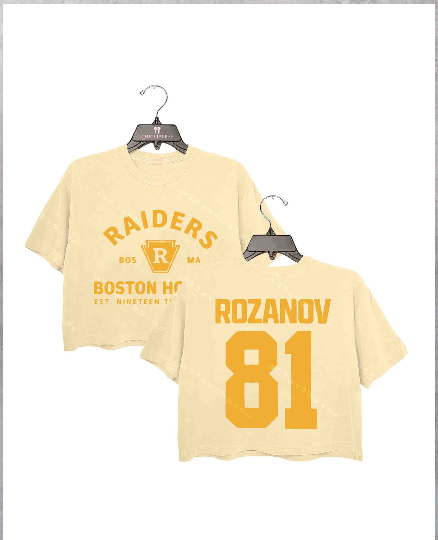 Rozanov 81 - Boston Crop Shirt
