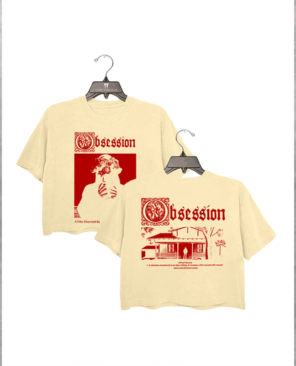 Obsession Movie 2026  Curry Barker Gothic Horror Crop Shirt