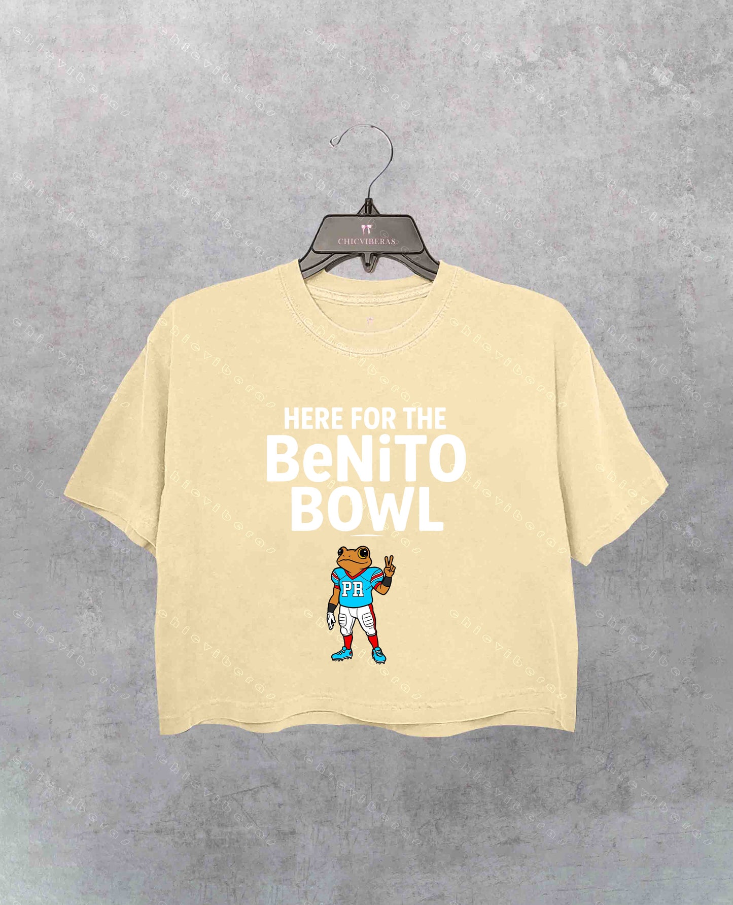 DTMF Bad Bunny Super Bowl Crop Shirt