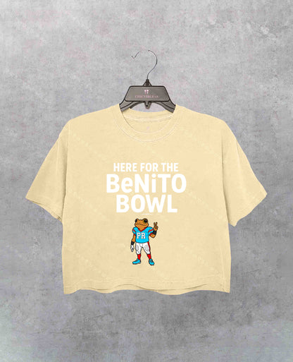 DTMF Bad Bunny Super Bowl Crop Shirt