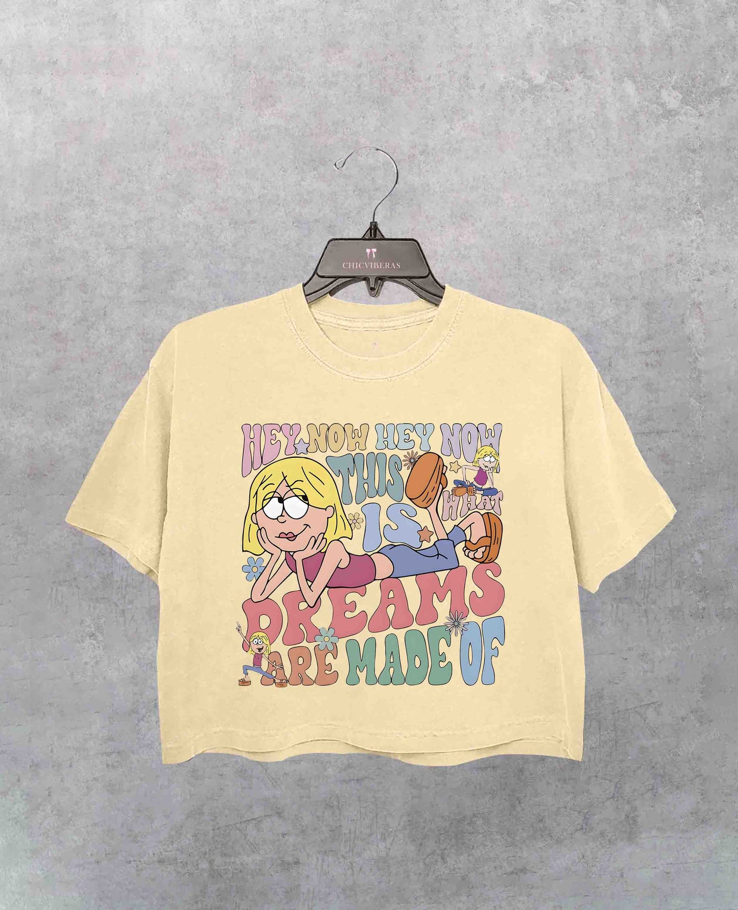 This Is What Dreams Are Made Of Lizzie McGuire Crop Shirt