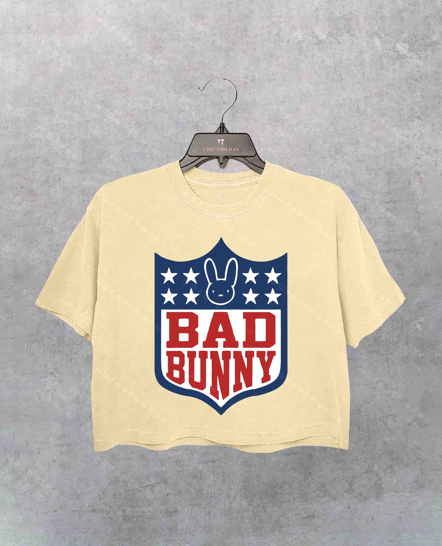 Bad Bunny Football Crop Shirt