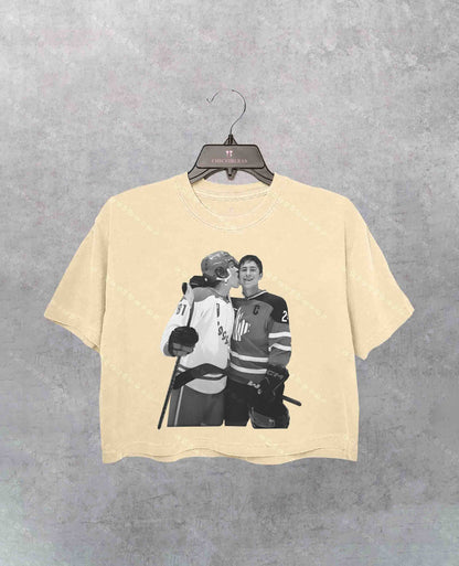 Hudson Williams Connor Storrie Crop Shirt