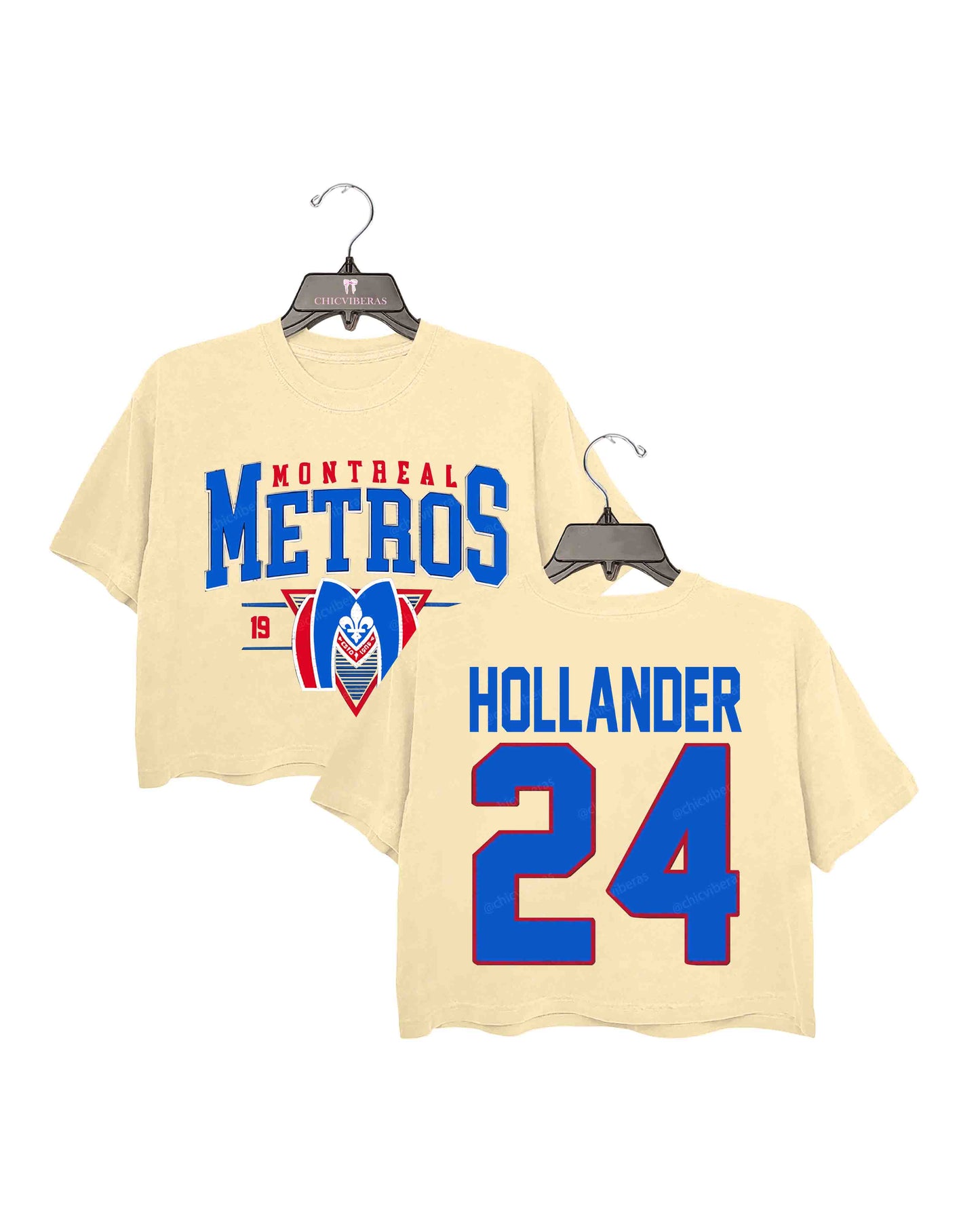 Montreal Metros Heated Rivalry Hockey Crop Shirt