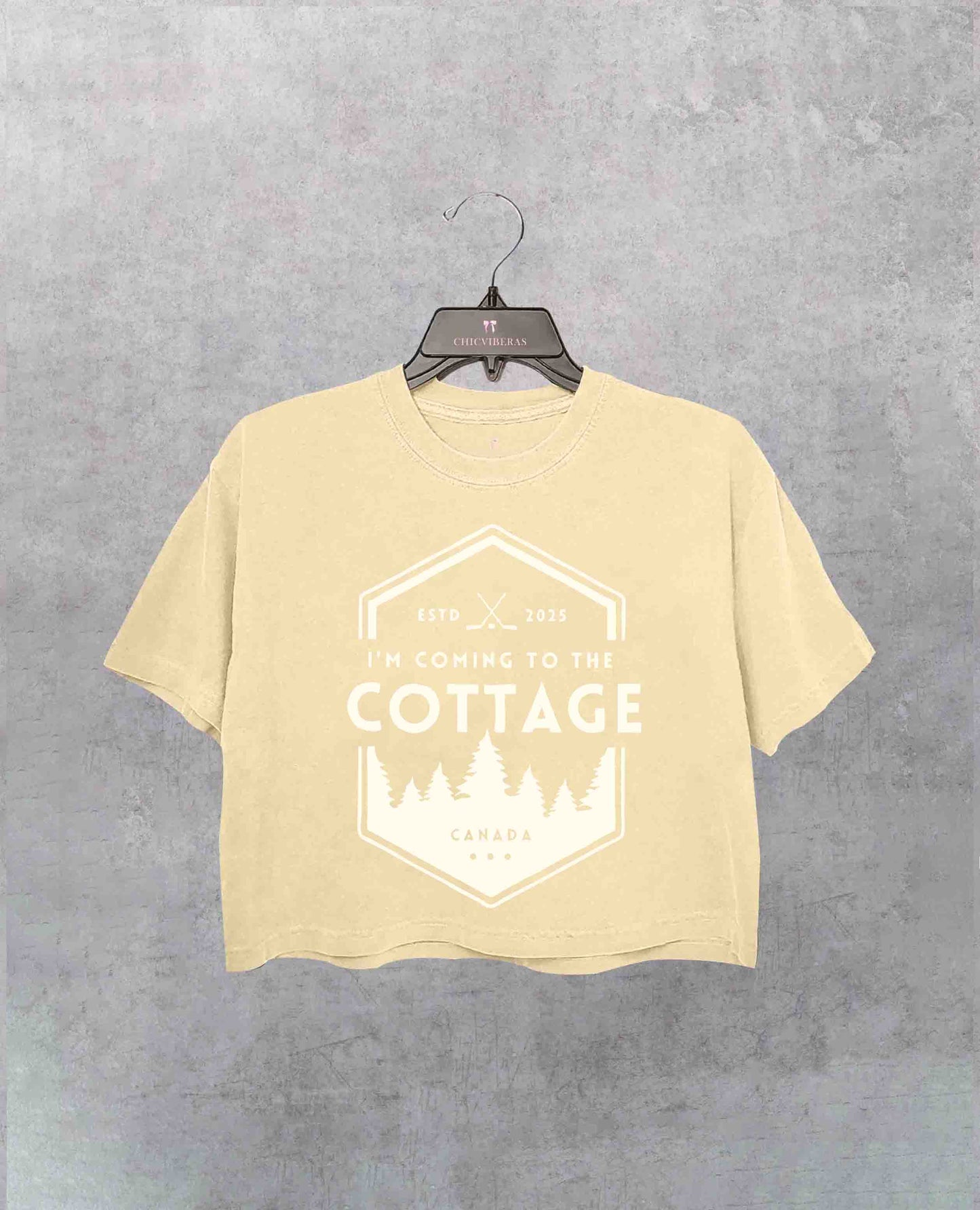 Heated Rivalry I'm Coming to the Cottage Crop Shirt