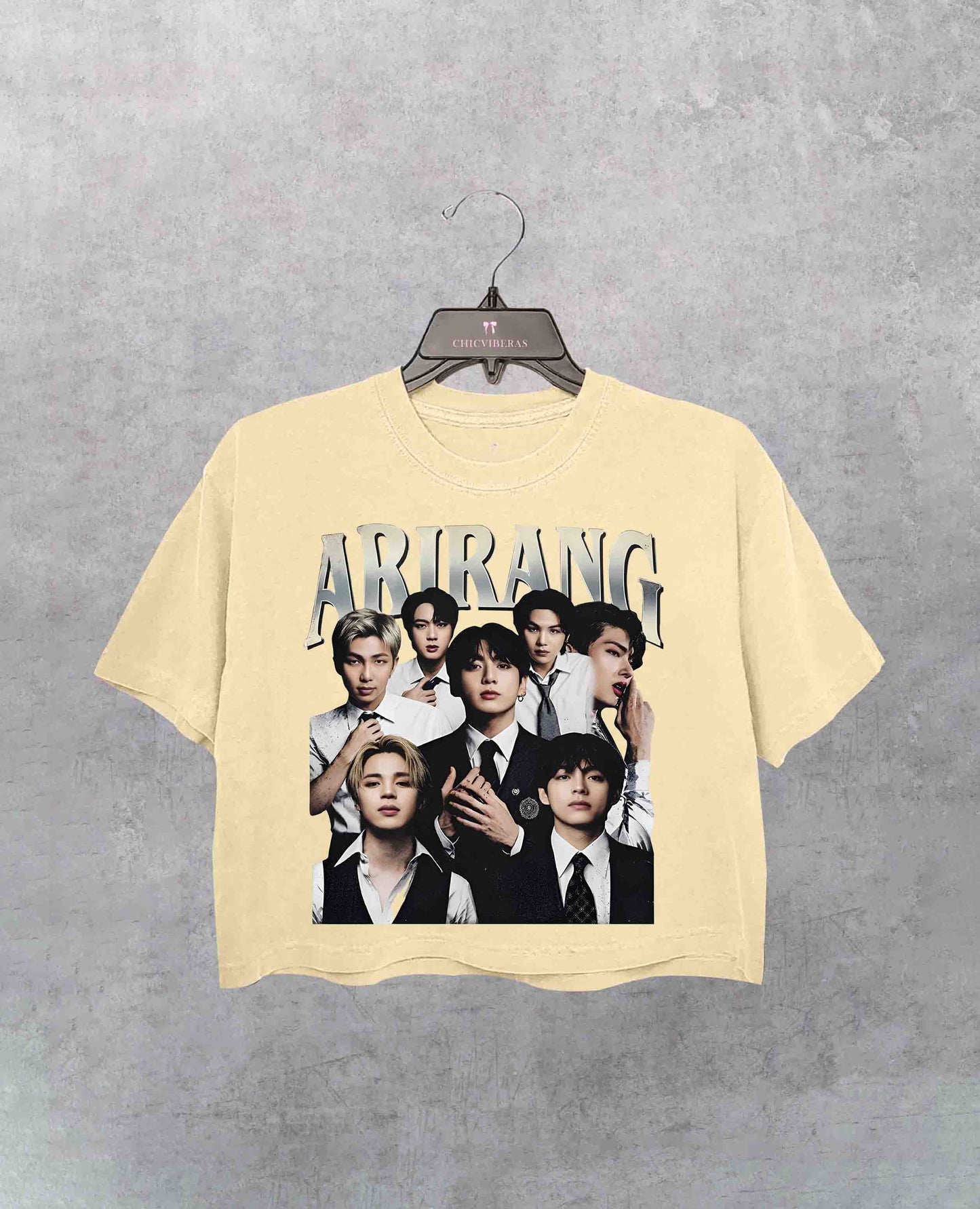 BTS World Tour 2026 Crop Shirt