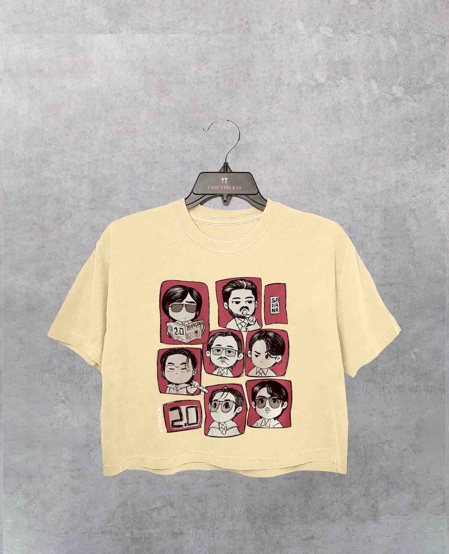 BTS 2.0 Arirang Tour 2026 Crop Shirt