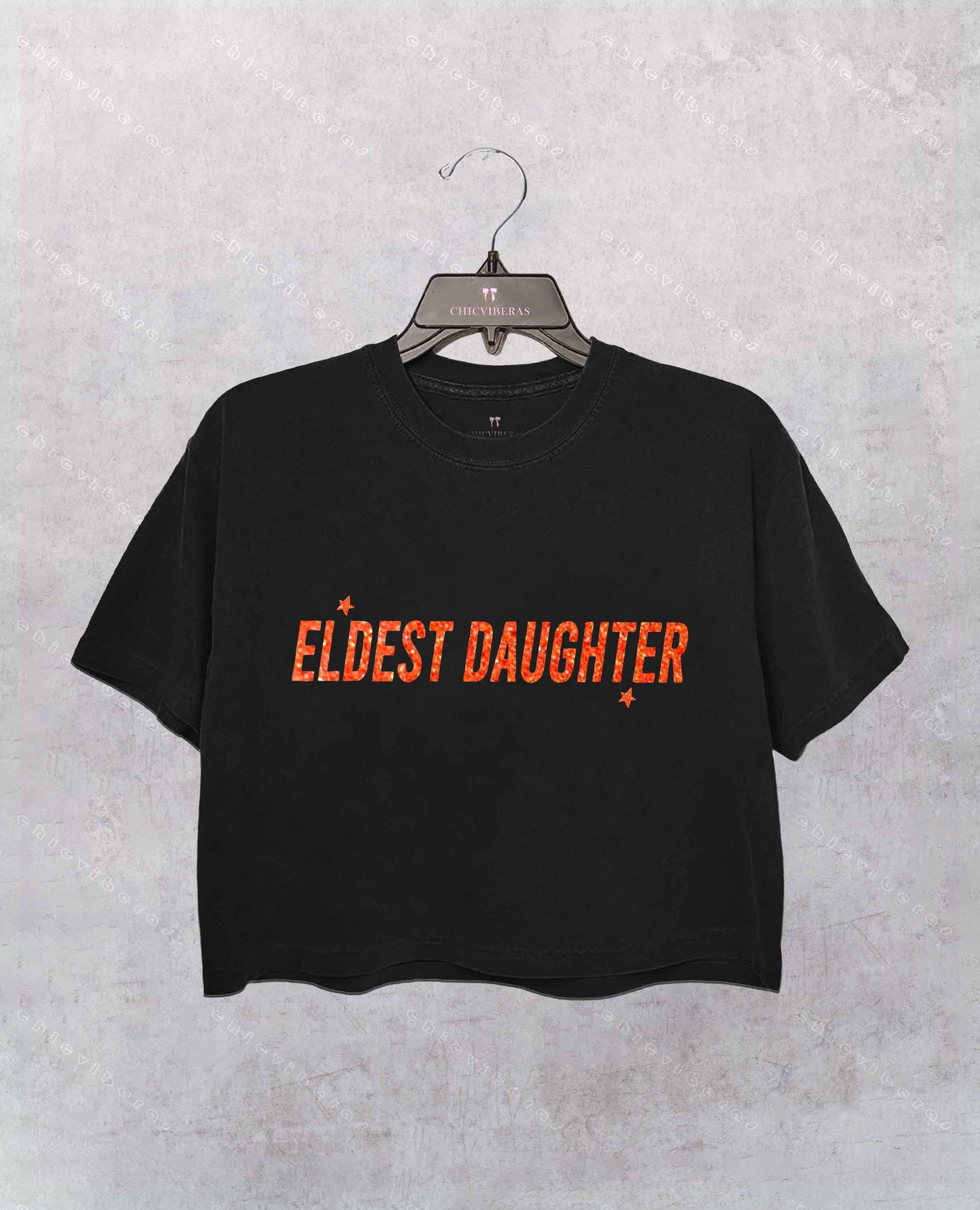 Eldest Daughter Showgirl Era Inspired Crop Shirt