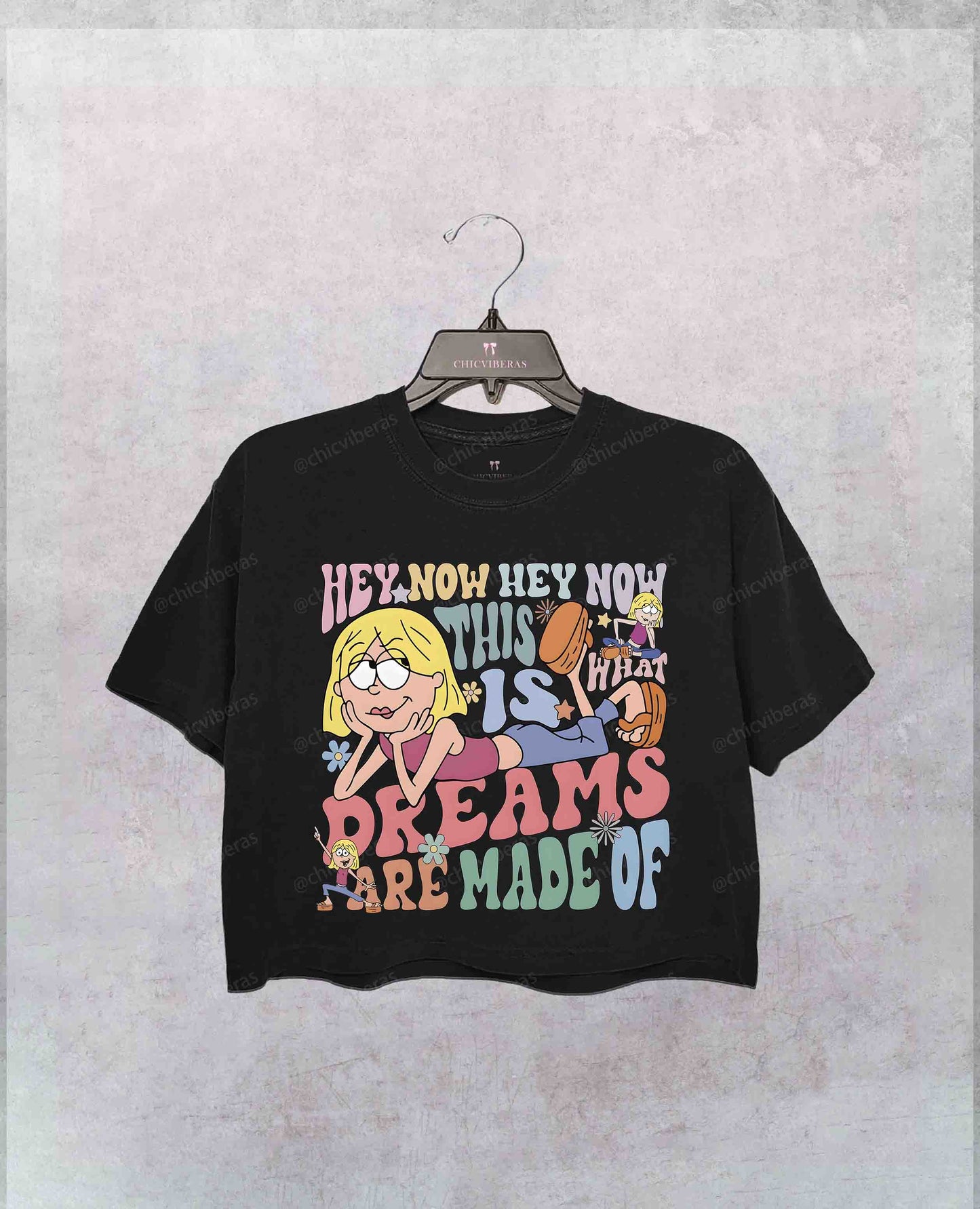 This Is What Dreams Are Made Of Lizzie McGuire Crop Shirt