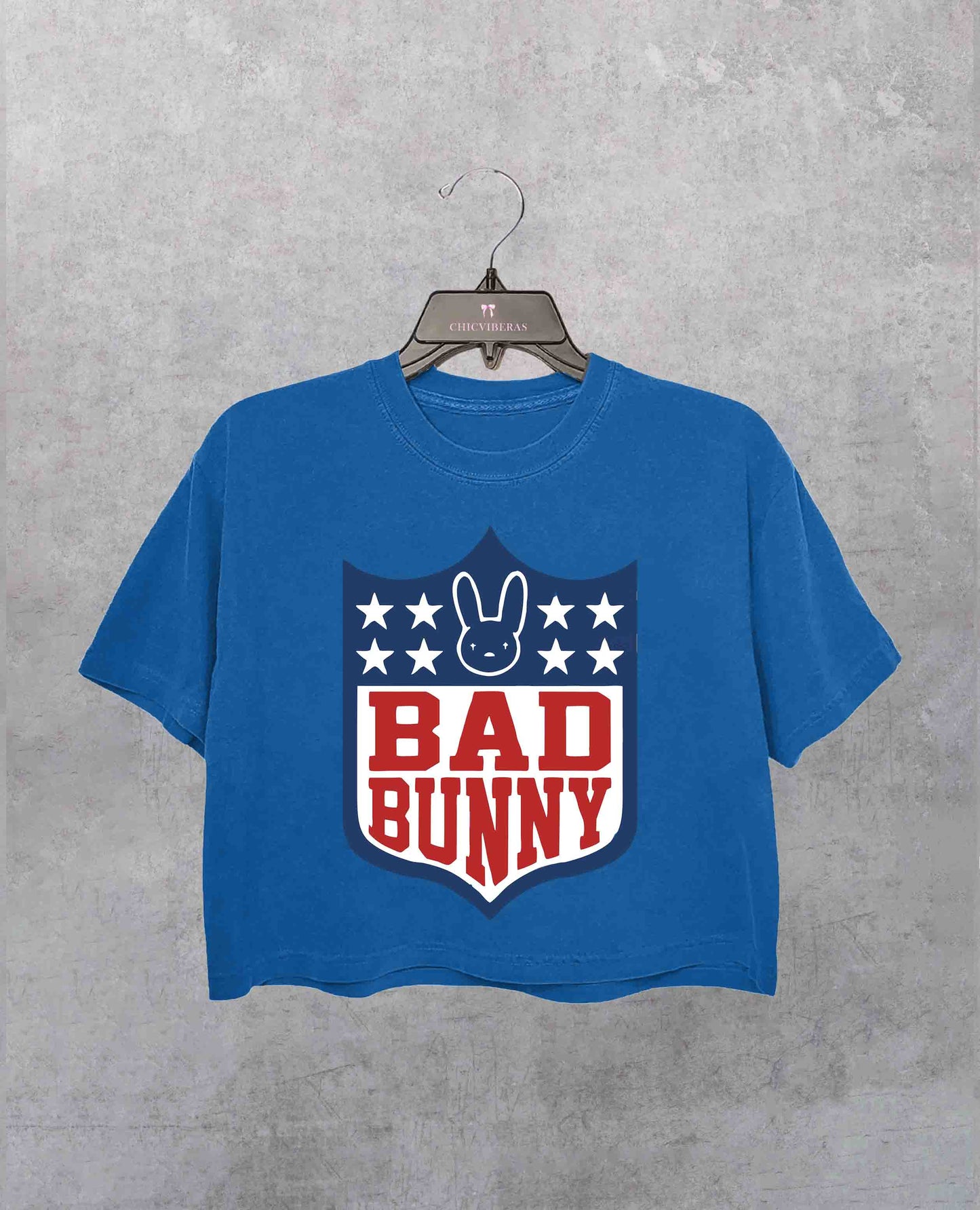 Bad Bunny Football Crop Shirt