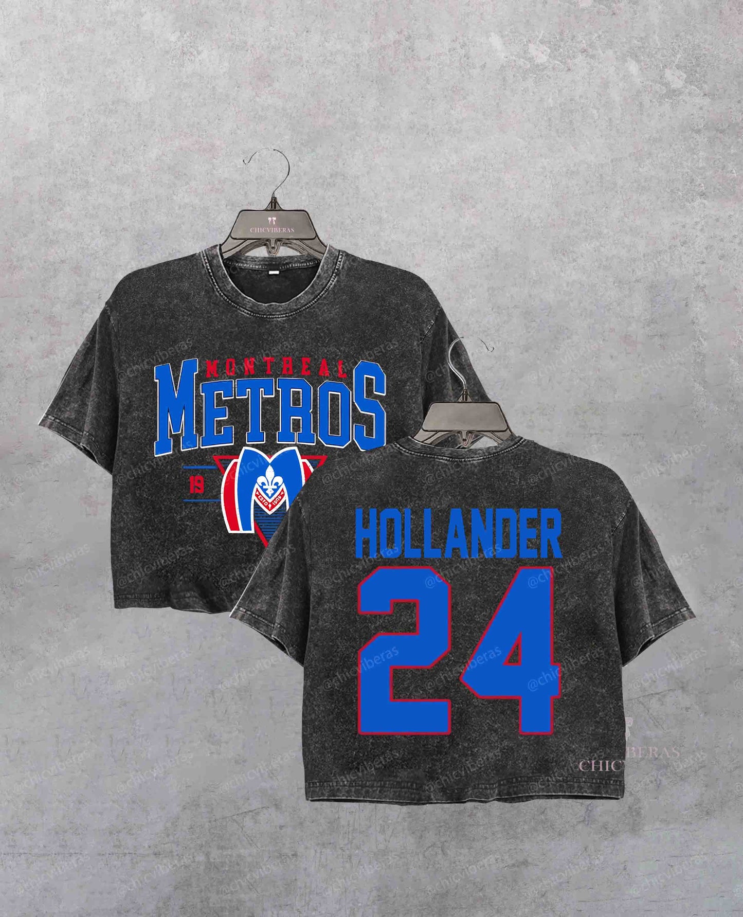 Montreal Metros Heated Rivalry Hockey Crop Shirt