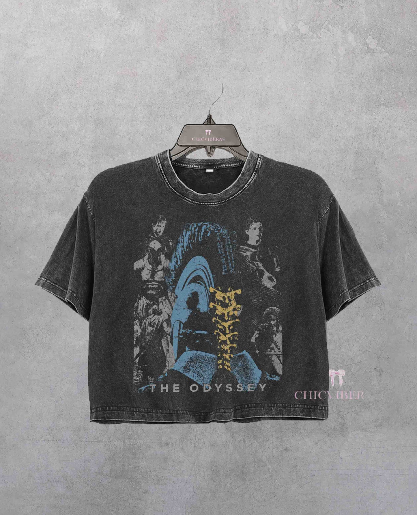 Vintage Graphic 90s The Odyssey Crop Shirt