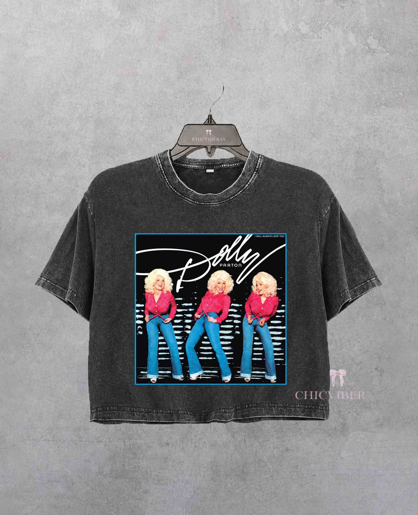 Dolly Parton Here You Come Again (1977) Crop Shirt
