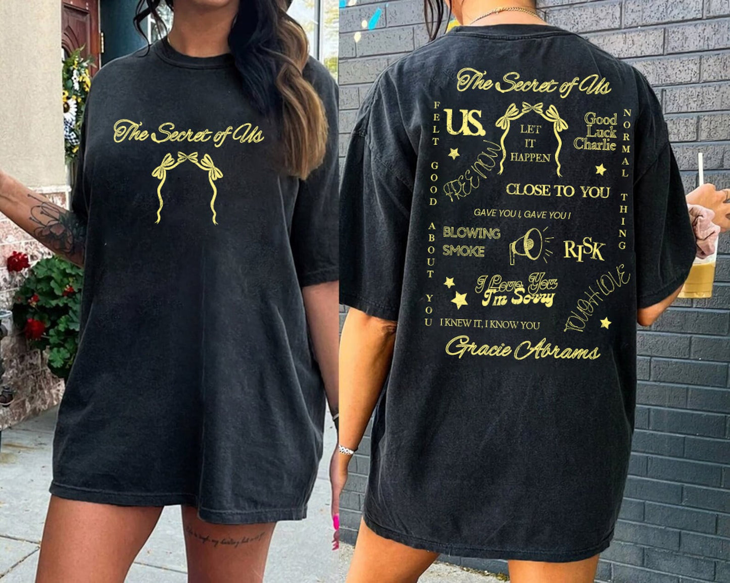 Gra.cie Abrams The Secret Of Us Tour Tee