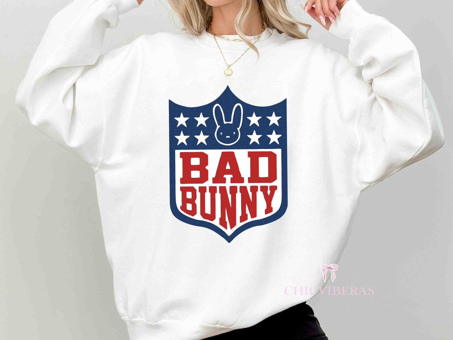 Bad Bunny Football Crewneck