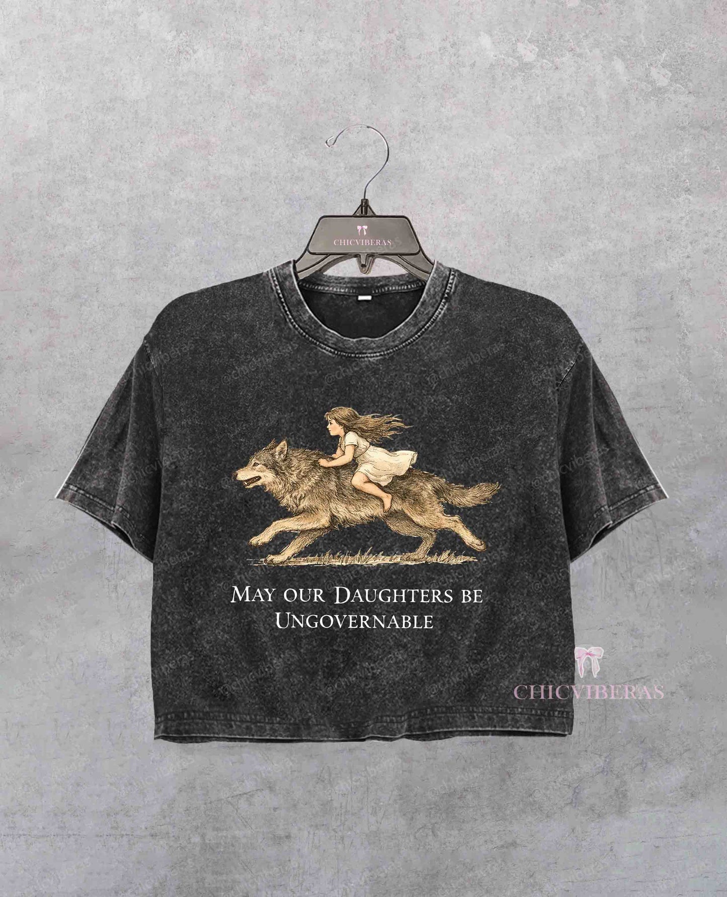 May Our Daughters Be Ungovernable Crop Shirt