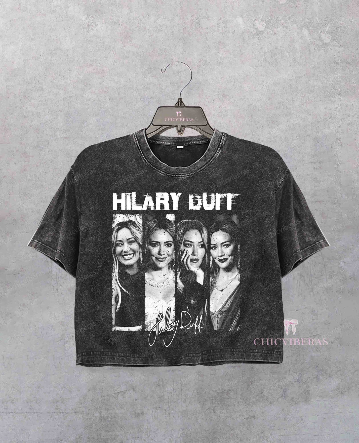 Hilary Duff Shirt Vintage 90s Crop Shirt
