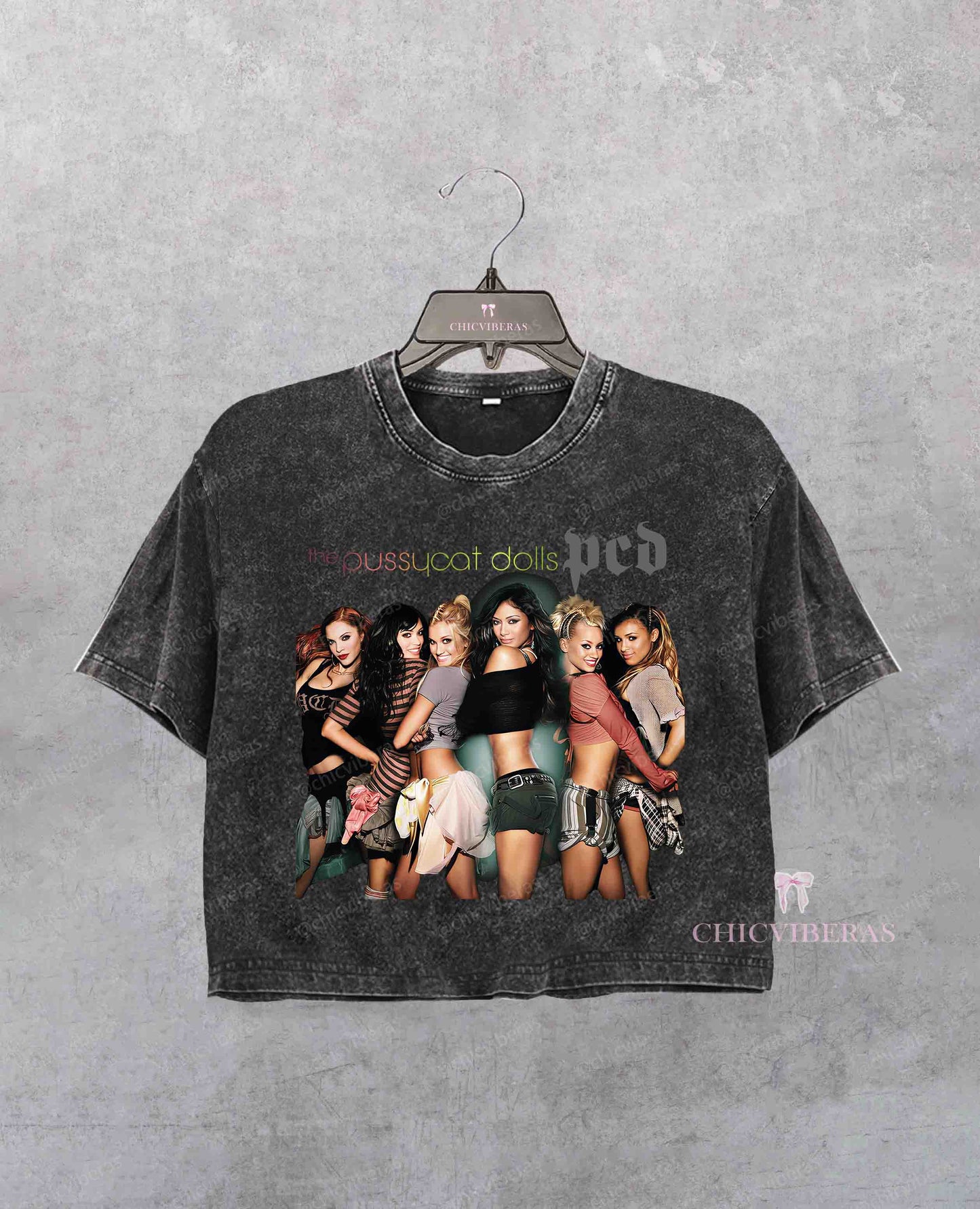 The Pussycat Dolls Music Crop Shirt