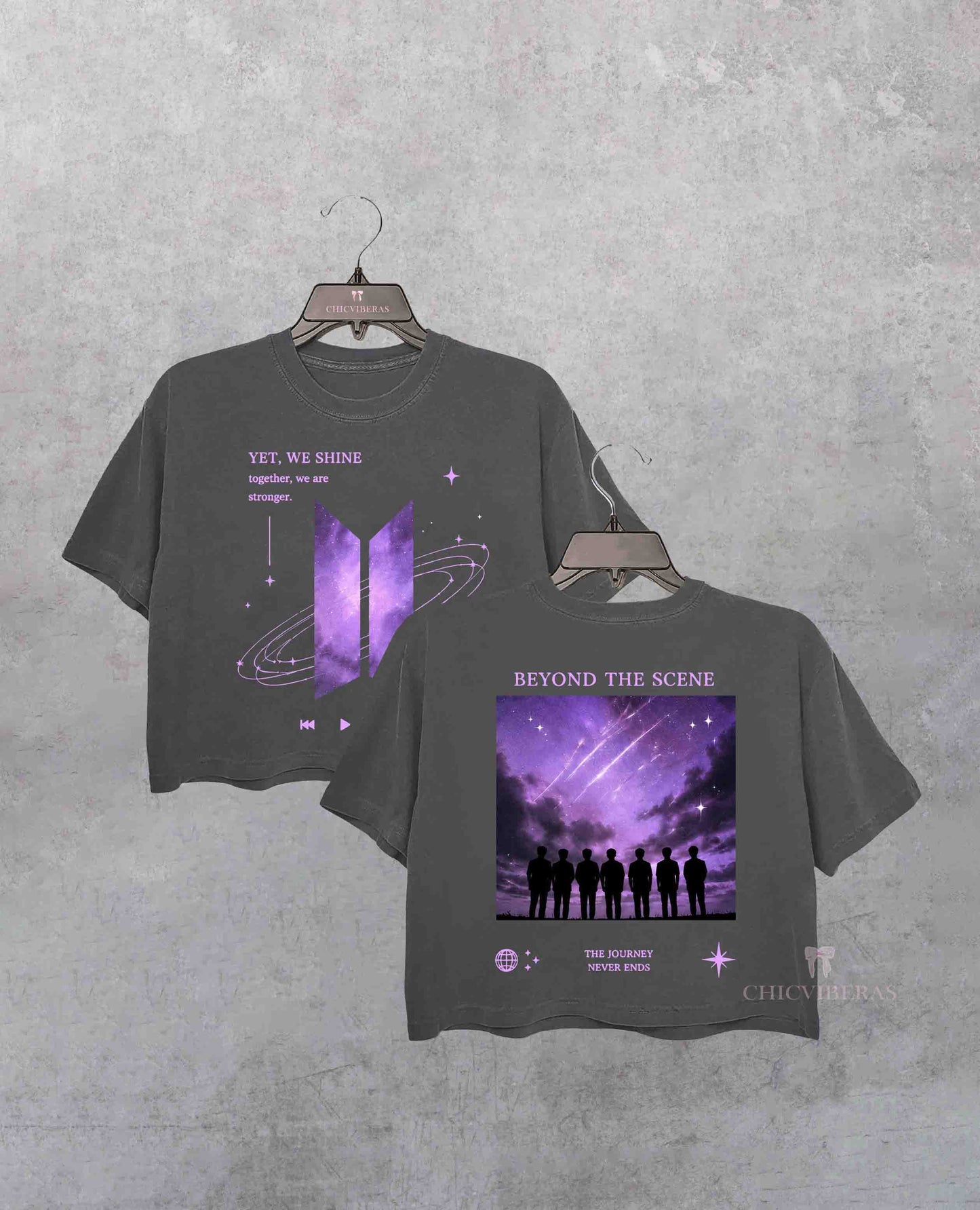 Bts Beyond The Scene Crop Shirt