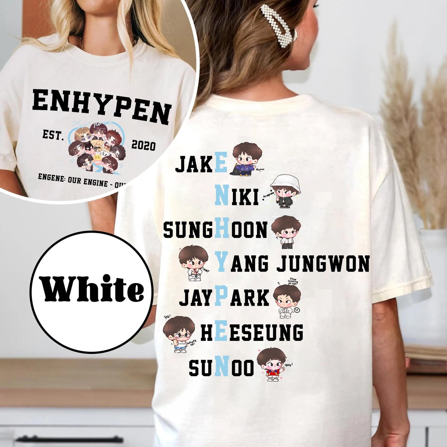 Enhypen Walk The Line World Tour 2025 Tee