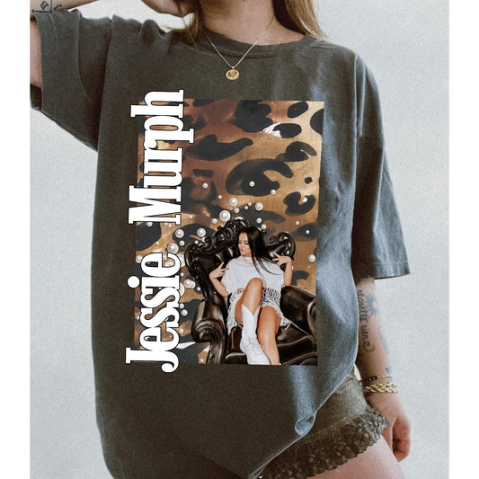 Jessie Murph Worldwide Hysteria The Tour Crop Shirt