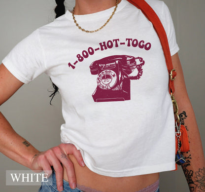 Hot To Go Midwest Princess Y2K Baby Tee