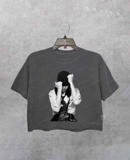 Jungkook Music Kpop Crop Shirt