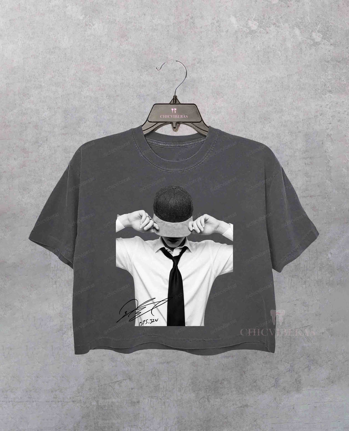 Jungkook Music Kpop Crop Shirt