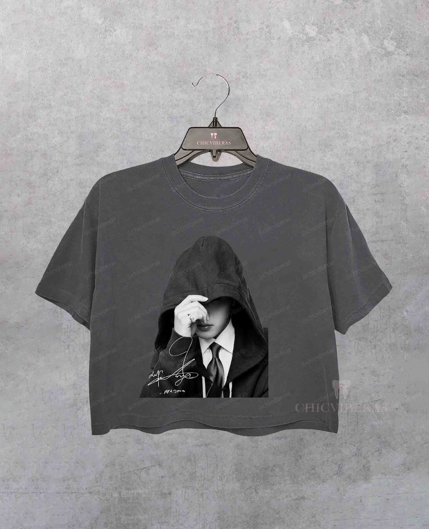 Jungkook Music Kpop Crop Shirt