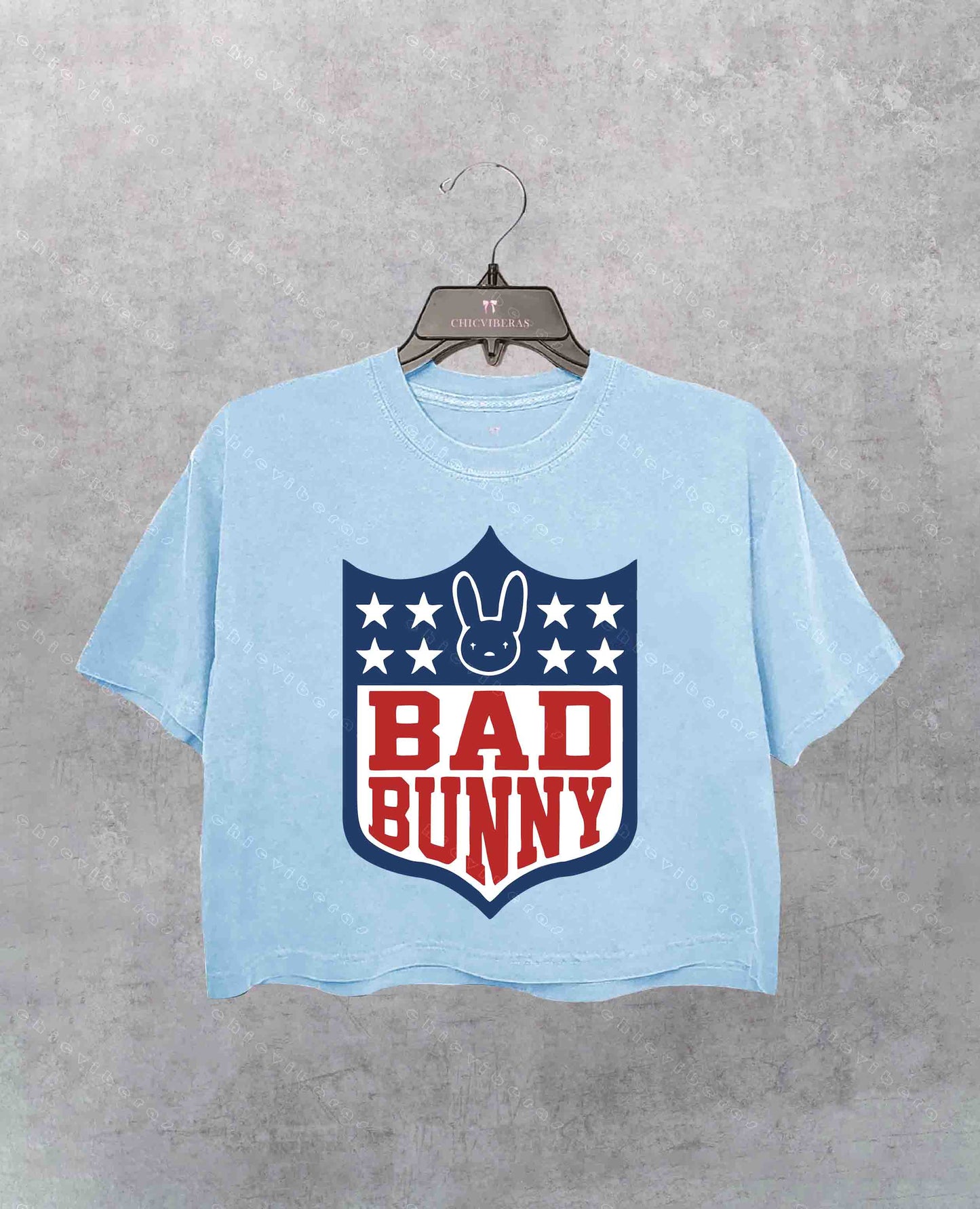 Bad Bunny Football Crop Shirt