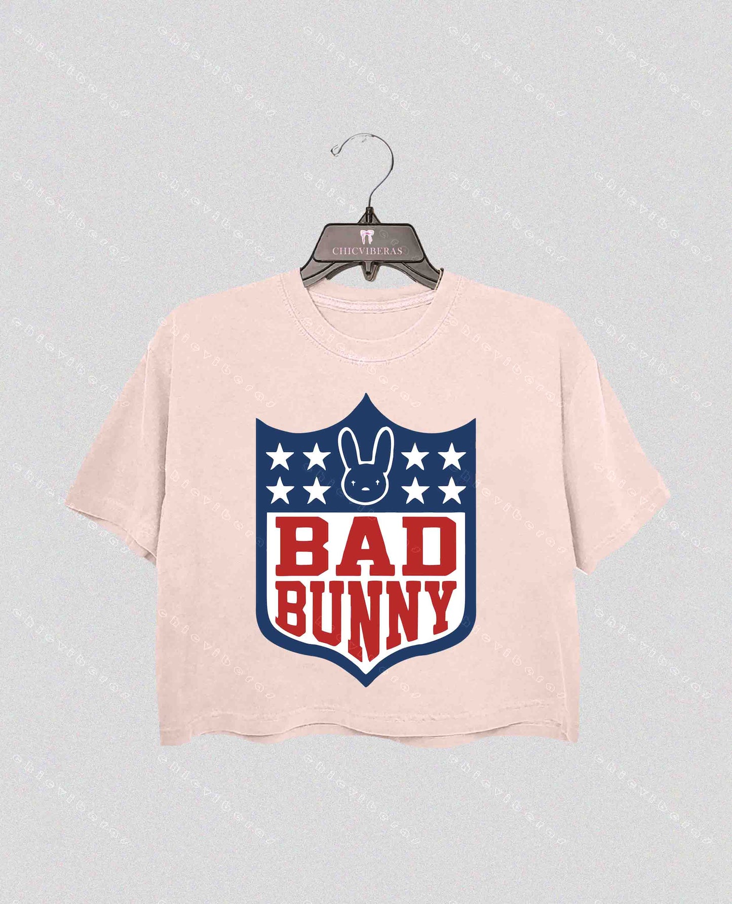 Bad Bunny Football Crop Shirt