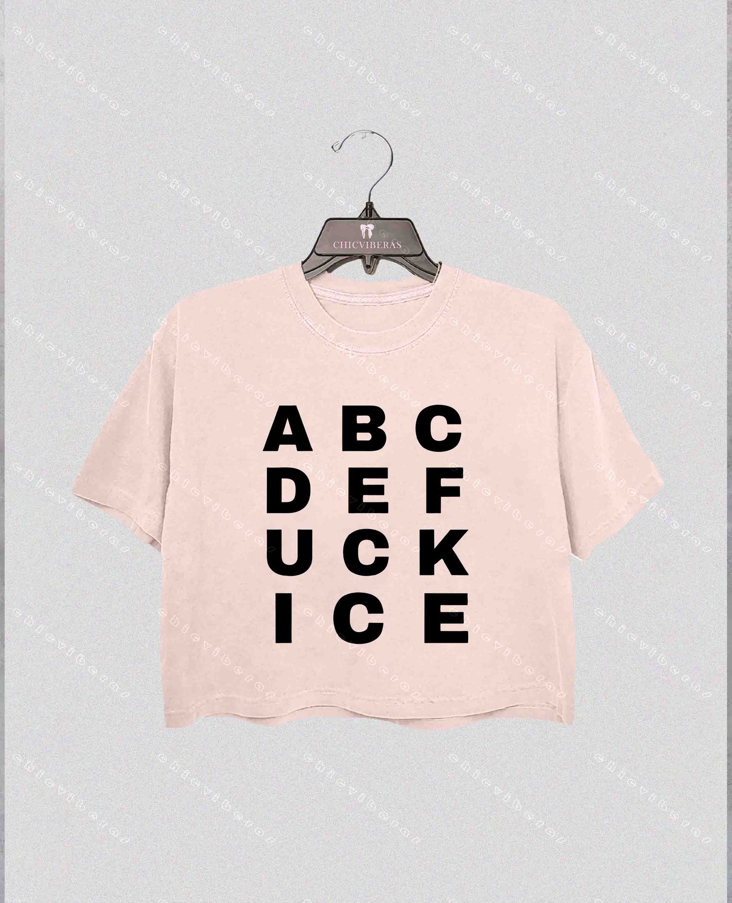 Subtle F*ck ICE Crop Shirt