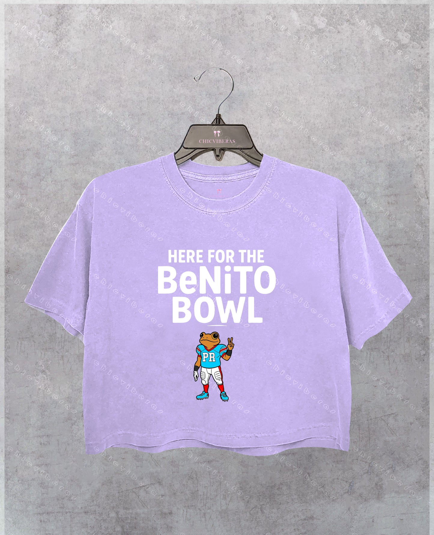 DTMF Bad Bunny Super Bowl Crop Shirt