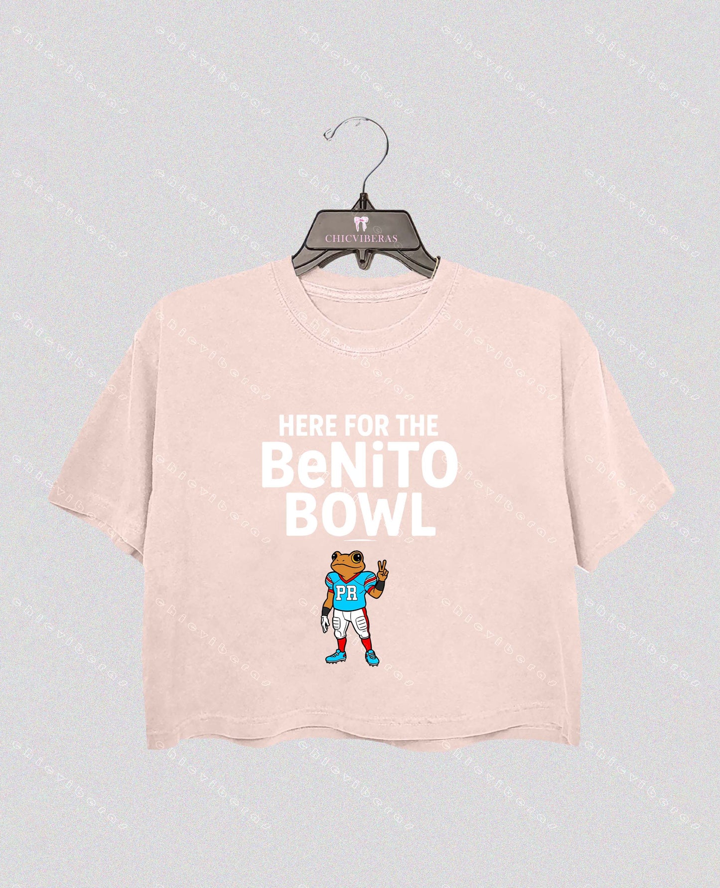 DTMF Bad Bunny Super Bowl Crop Shirt