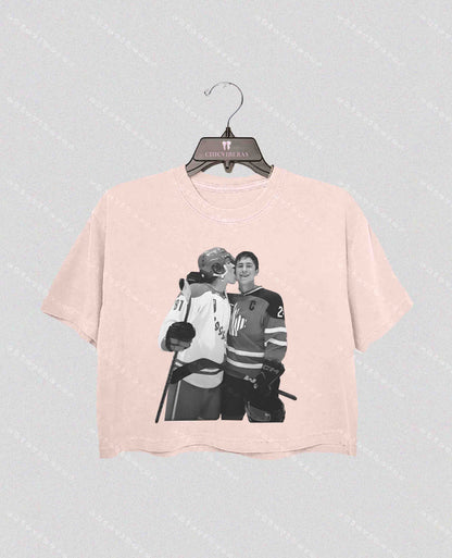 Hudson Williams Connor Storrie Crop Shirt