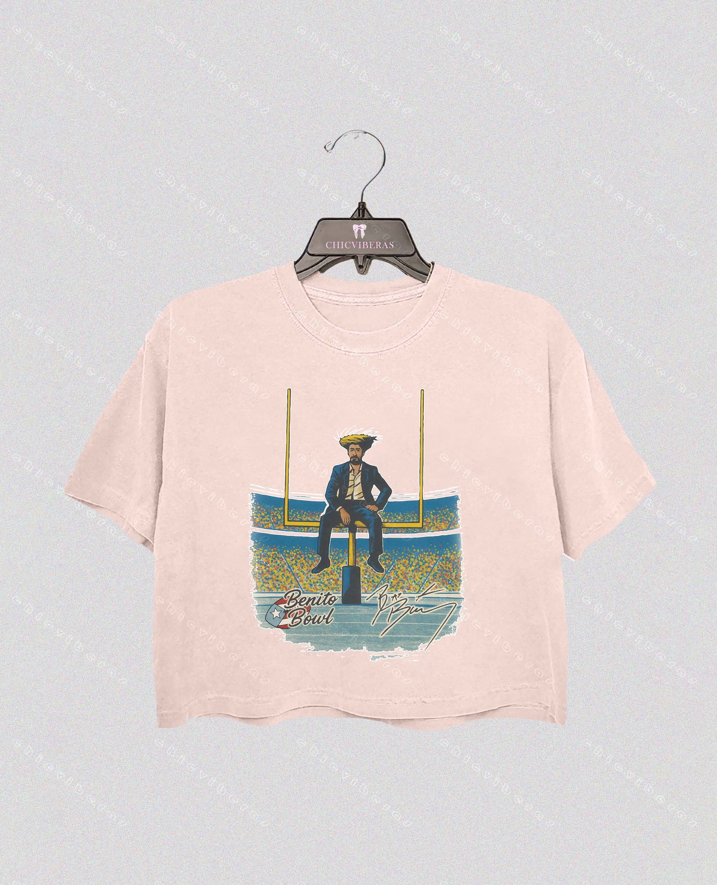 Vintage Benito Bowl LX Crop Shirt