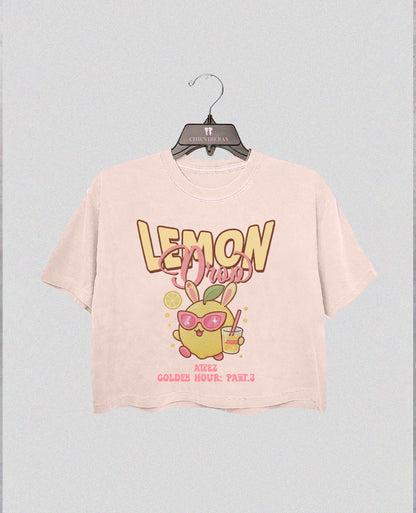 Retro Ateez Lemon Drop Crop Shirt