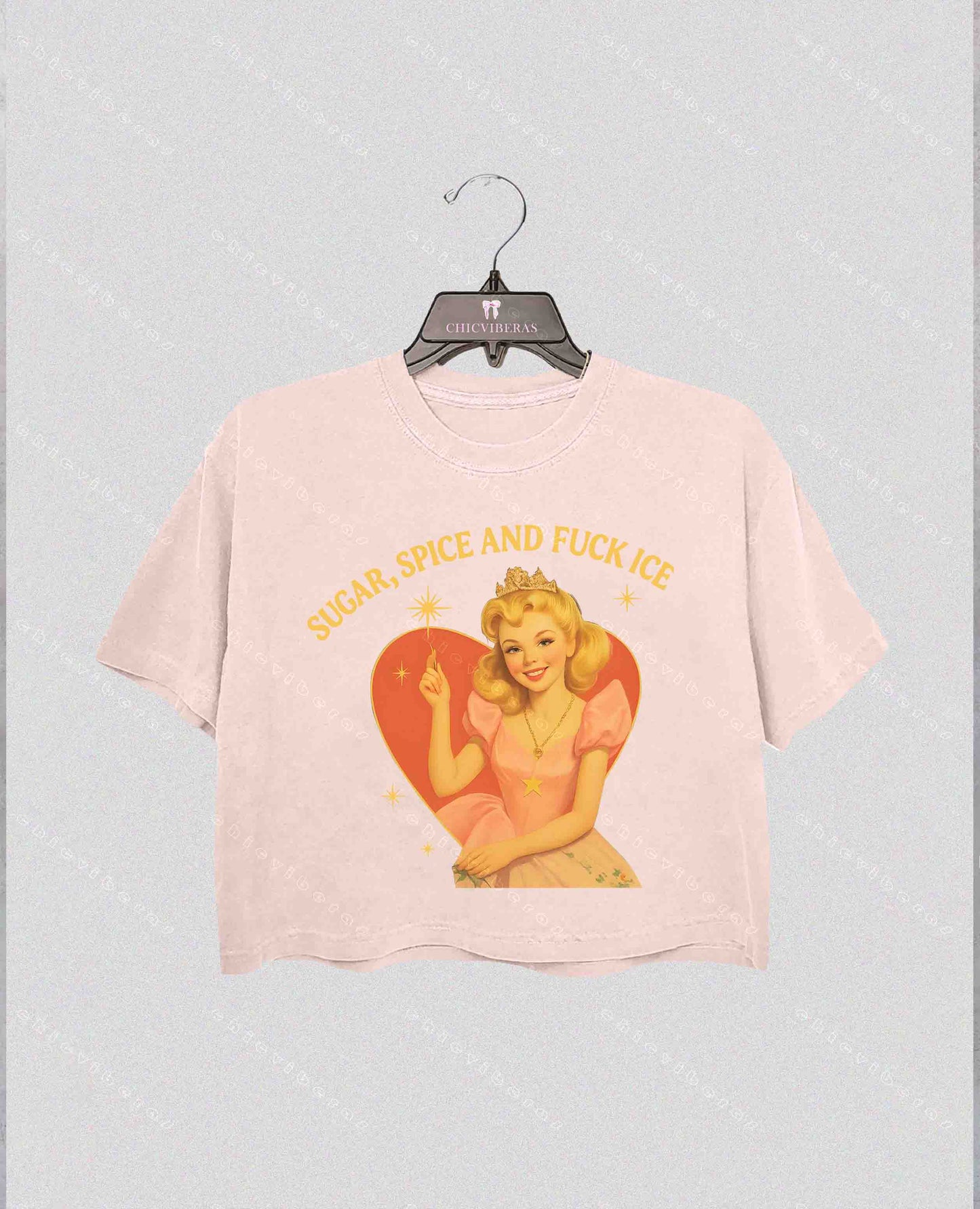 Sugar Spice and F*ck ICE Crop Shirt