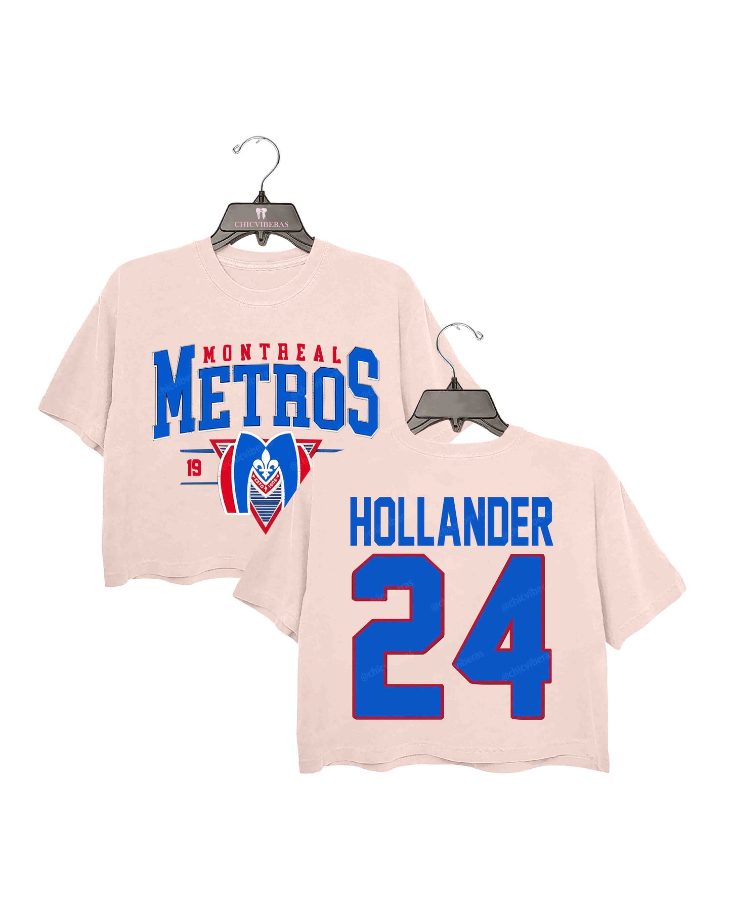 Montreal Metros Heated Rivalry Hockey Crop Shirt