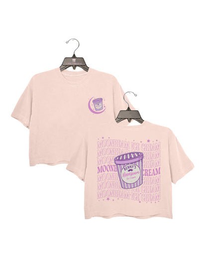 Ice Cream Music Crop Shirt
