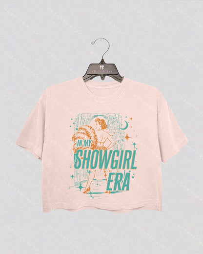 Retro In My Showgirl Era Crop Shirt