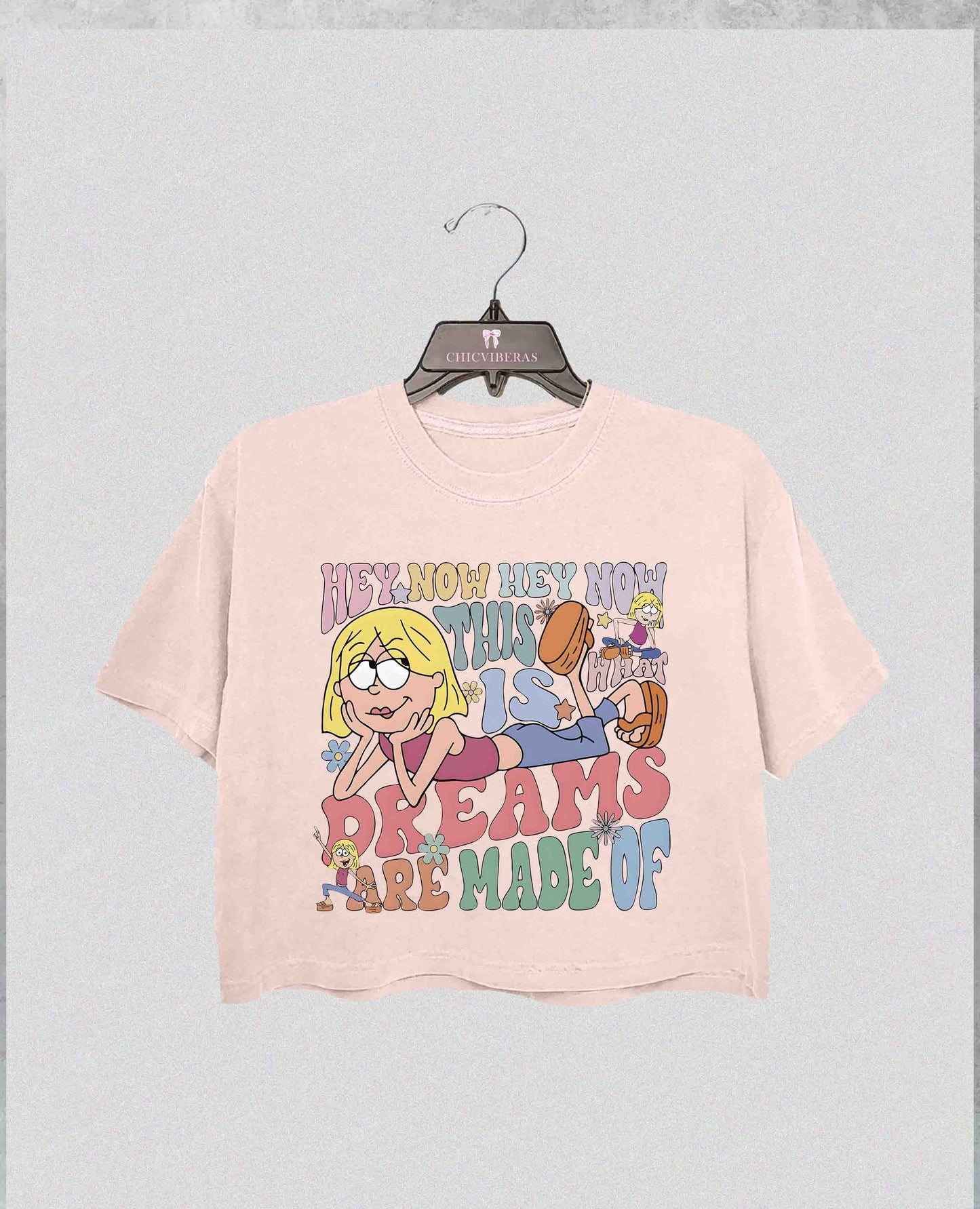 This Is What Dreams Are Made Of Lizzie McGuire Crop Shirt