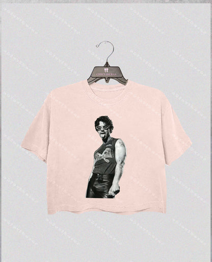 20th Anniversary Of Jonas Crop Shirt
