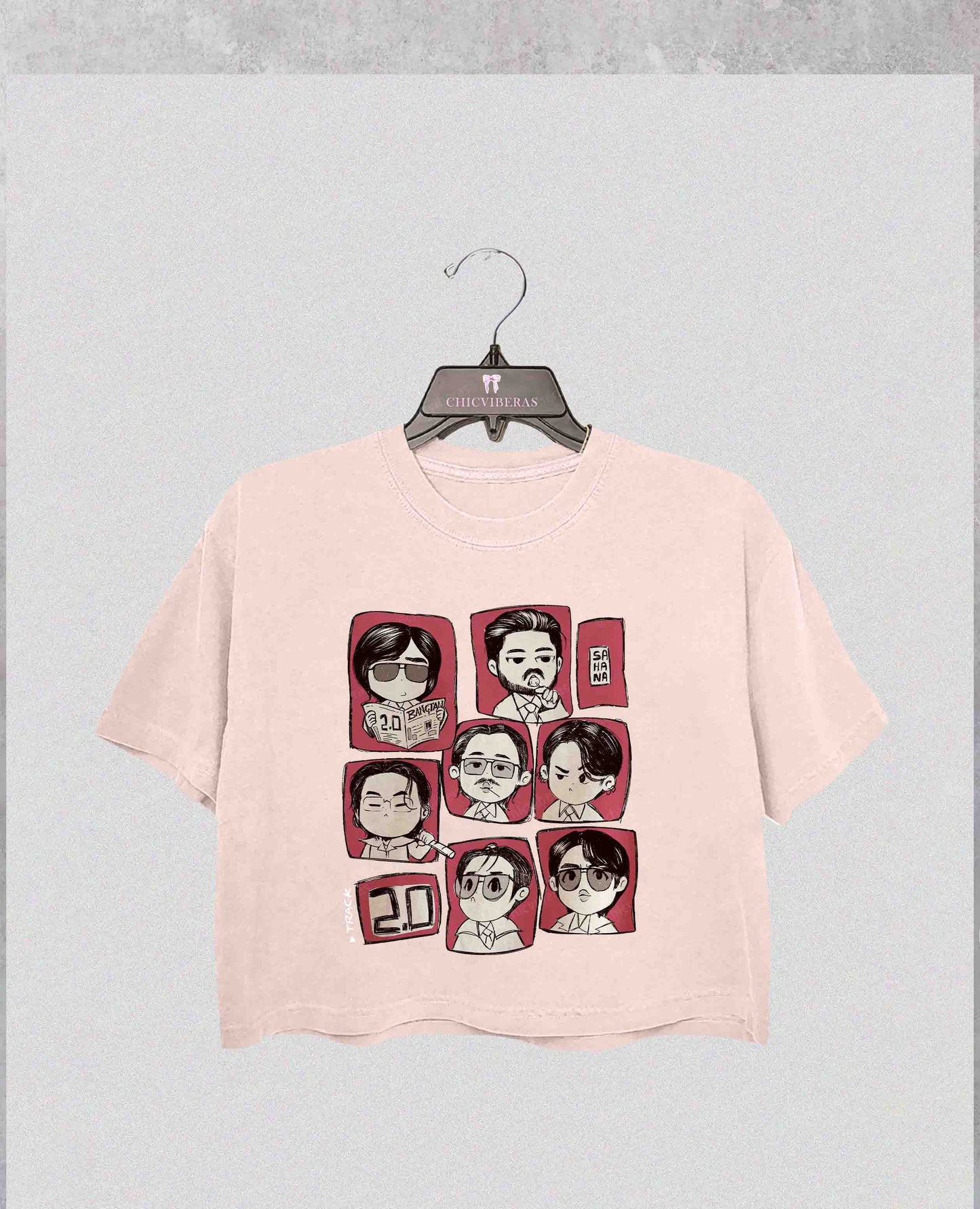 BTS 2.0 Arirang Tour 2026 Crop Shirt