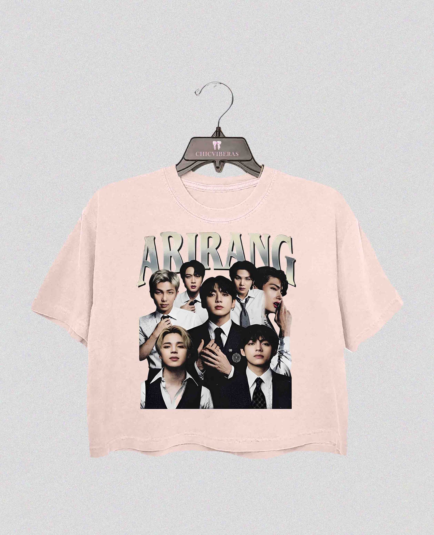 BTS World Tour 2026 Crop Shirt