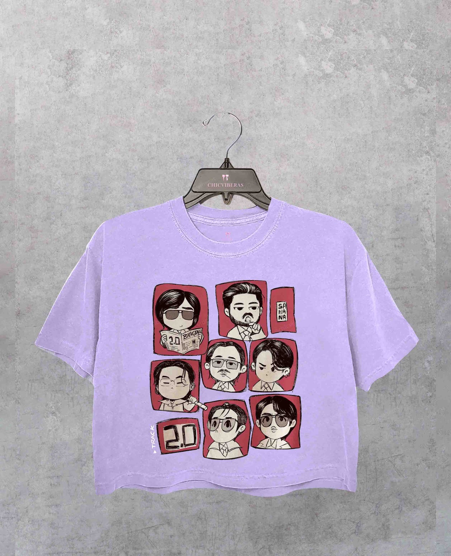 BTS 2.0 Arirang Tour 2026 Crop Shirt