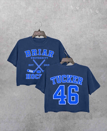 Briar University Tucker 46 Crop Shirt